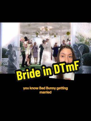 Replying to @Que alguien me explique Bad Bunny is really out here making us look at old music videos for the chisme. Who do you think the bride represents in Bad Bunny’s short film? #badbunny #badbunnypr #badbunnyfans #dtmf #debitirarmasfotos #gabrielaberlingeri #carlizdelacruz 