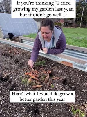 🌱 Last year’s garden didn’t go as planned? It happens to all of us. Here’s how to turn lessons learned into a thriving garden this year: 1️⃣ Reflect: Write down what went well and what didn’t. Did you plant too much of one thing or not enough of another? Write down what you planted, how it grew, and any issues you noticed. Reflecting on last year helps you identify patterns and make better decisions.  2️⃣ Test Your Soil: Poor soil might be why plants struggled. Healthy soil is the foundation of a thriving garden. Test your soil and amend it with compost or nutrients if needed. A simple soil test can guide you on how to improve it.  3️⃣ Plan Intentionally: Success starts with a plan! Match your plants to your space, sunlight, and goals. Whether it’s fresh eating or preserving, a clear plan will make all the difference. Choose the right crops for your space and make a layout that works. 💪 This is your year to grow the garden you’ve always wanted. Let’s make it happen! 💬 What was the biggest challenge in your garden last year? Share below —we’ll troubleshoot it together! . . . #GardenPlanning #GrowBetter #GardeningTips #GardenGoals #HomesteadLife #FoodFreedom #SelfSufficientLiving #GrowYourOwnFood #HomegrownHappiness