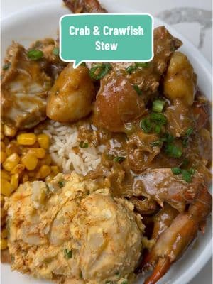 Crab and Crawfish Stew #MealsByAldenB #crabstew #louisianacooking #Recipe 