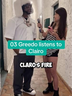 #03Greedo is a huge fan of #Clairo 💕 #losangeles #pop #popmusic #foryou #astonmartin 