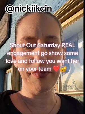 @Nicki #follow #engagement #share #like #trending #grow #boost #shoutoutsaturday #shoutout #saturday #engagementiskey #influencers #TikTokShop #creator #contentcreator #showsomelove 