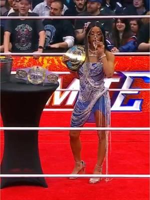 TBS Champion #MercedesMoné celebrating the New Year during #AEWDynamite ! #aew #aewdynamite #allelitewrestling #prowrestling #prowrestlingtiktok #womenswrestling 