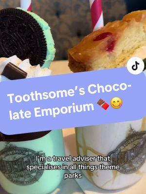 Toothsome’s Chocolate Emporium: Universal City Walk Restaurants #universalstudios #universalstudios2025 #universaltravelagent #universalvacationplanner #universaltravelplanner #universaltipsandtricks #universalparkstips #wizardingworldofharrypotter #universalharrypotter #harrypotterworld  #universalrestaurant #toothsomechocolateemporium 