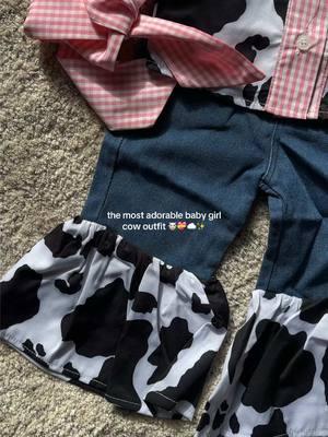 🥹💗Y’all this is seriously the cutest, definitely doing her photoshoot in this one 🥹🥹🐮😭🎀 #cowoutfit #cowbabyoutfit #babygirl #babygirloutfits #babygirloootd #babygirlcowgirl #babyoutfits #ootdinspo #ootdinspiration #ootdstyle #babygirlootd #babygirlfashionista #babygirlfashioninspo #babyootdinspo #outfitsforbabys 💗💗 #ttshop #ttshopfinds #ttshopdeals #ttshopfashion 