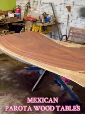 🎈Showroom Coming 2025: Exotic Mexican 4” thickness Parota Wood Dining Tables and Wrought Iron Base (see post for ALL the wrought iron base OPTIONS 😍🤩‼️) with a very Sophisticated Touch”: You don’t See México, You FEEL México- . VIVÁ MÉXICO 🇲🇽♥️‼️‼️ . . Add a rustic with modern Mexican Artisan touch. Personalize your products. Made in Mexico. 🇲🇽♥️  #MexicanHomeDecor #Handmade #interiordesign #interiorism  #design #dinningtable