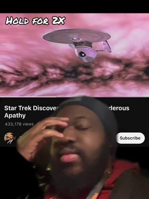 What kind of critic doesn’t actually watch the things he’s claims to criticize? #greenscreen #fyp #startrek #discovery #prodigy #lowerdecks #picard #strangenewworlds #tvtok #fandom #grifter 