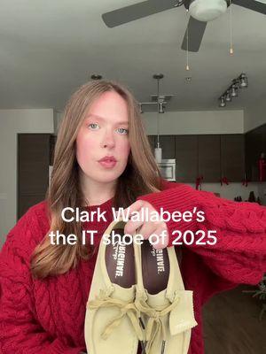 Watch out for @Clarks Wallabees! My prediction is they will be the IT shoe of 2025  #shoes #fashiontrend #shoestyle #shoefashion #2025fashion #fashiontrendpredictions #clarks #clarkwallabee 