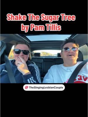 Shake The Sugar Tree sung by The Singing Lesbian Couple - it’s all in good fun!!! ☺️ #fyp #viral #karaokelesbians #lesbiancouple #lgbtq🏳️‍🌈 #lgbt🌈 #karaoke #loveislove🏳️‍🌈 #music #singing #foryou #agegapcouple #singinglesbians #pamtillis 