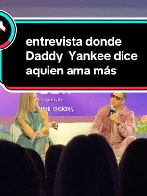 entrevista donde Daddy  Yankee dice aquien ama más #daddyyankee #yankee #reggaeton #entrevista #billboards #fyp 