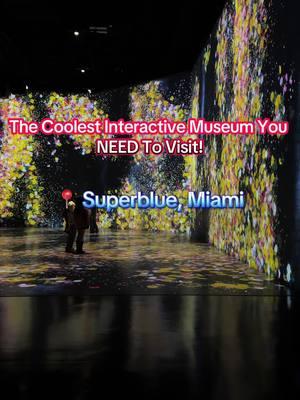 You NEED To Visit SUPERBLUE MIAMI📍 #foryou #miami #thingstodo #travel #superbluemiami 