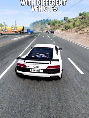 Chances of survival with different vehicles! #carsoftiktok #beamng #beamngmods #cars #nearmiss #carcrash #usa_tiktok #fouryoupage 