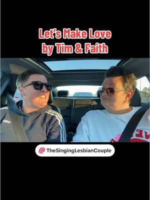 Let’s Make Love sung by The Singing Lesbian Couple #fyp #viral #karaokelesbians #lesbiancouple #lgbtq🏳️‍🌈 #lgbt🌈 #karaoke #loveislove🏳️‍🌈 #music #singing #foryou #agegapcouple #singinglesbians #timmcgraw #faithhill 