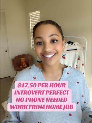 $17.50 per hour no phone needed ticketing support only entry level work from home job! If you’re an introvert who doesn’t want to talk on the phone, this one is for you! #remote #remotejob #remotejobs #entrylevel #nophone #nophoneneeded #nophonejobs #workfromhome #workfromhomejob #workfromhomejobs #wfh #wfhjob #wfhjobs #homebased #introvert #introverted #introvertjobs 