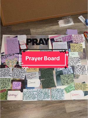 My version of a prayer board that I worked on for days. Every single word and prayer matters so much. #prayer #covering #family #prayer #injesusname #prayerboard #prayerboard2025 #diyproject #DIY #diyprojects #newyear #sameGod #grateful #bible #biblestudy #bibleverse #bibleverses #bibleversedaily #biblejournaling #bibletok #bibleprophecy #florida #floridacheck #floridalife #floridagirl #homeschoolmom #specialneedsmom #downsyndromeawareness #trending #targeted #viralvideo #viraltiktok #microinfluencer #fyp #fypシ #fypシ゚viral #fypage #fyppppppppppppppppppppppp 