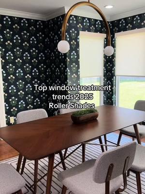 #2025trends #designtrends #rollershades #windowtreatments 