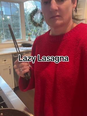 Lazy Lasagna and Forgiveness #teacherlunchjennmel #MomsofTikTok #creatorsearchinsights #over50club #forgiveness #newyear #DinnerIdeas #pasta 