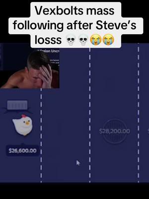 Steve following vexbolts 💀💀#stevewilldoit #kickstreaming #crossyroad #togi 