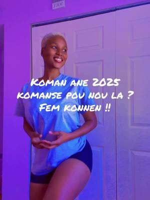 Fem konnen koman nou ye ane 2025 la ap deroule la ??#2025 #haitian #haitiantiktok #viralvideo #paleavem #fyp #raboday 