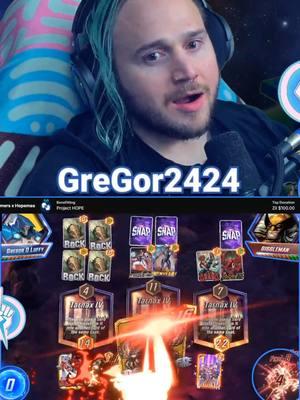 Chat Manifested Destroyer 💀 I am convinced Doom would have turned into another 6 drop if chat hadn't said anything.  Did end up coming back with a single Cube to win the match.  #MarvelSnap #marvelsnapcreator #marvelsnapgameplay #marvelcardgame #marvel #gamer #gaming #Gaymer #gregor2424 #ccg #fyp #fypシ #fypシ゚viral #GamingOnTikTok #tiktokgaming #tiktokgamingclips #tiktokgamer