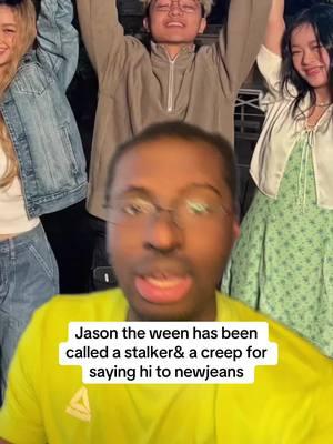 Jason the ween called a creep by new jeans stans|| #jasontheween #twitchstreamers #newjeans #kpop #twitch #youtubers 