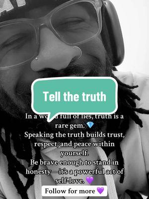 Truth is your superpower in a world that craves authenticity. 💎 Are you brave enough to stand in it? Comment below 💜 #SpeakYourTruth #HonestyMatters #AuthenticityIsKey #creatorsearchinsights #PositiveVibes #truth #truthseeker #SelfGrowth #kidyah #dontforgettosmile 