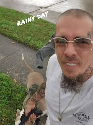 walking in the rain with my little nephew Good Times #batman #batmangang #nephew #nephewlove  #rain #Houston #Tx 