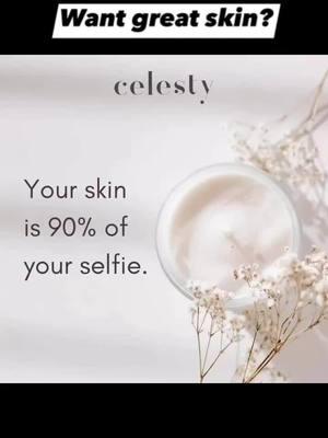 If you have skin problems, I have solutions! On sale now! https://donnadenson.celesty.com/#skincare #celesty #celestyofficial #matureskin #skinsolutions #agelessbeautybydonna 