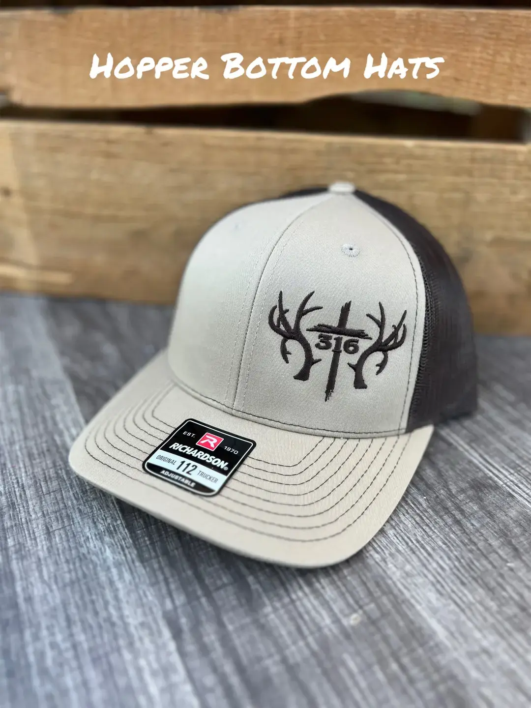 Y’all check out my Hopper Bottom Hats! #fyp #hopperbottomhats #richardson112 #john3:16 #deerhunting #snapback #thankyou #appreciateit #checkitout #godblessyall    