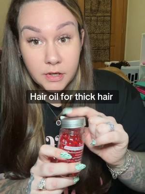 Finding a good hair oil is hard, depending if you have thin hair or thick hair, it makes a difference. I found that this Hair oil is the best for my  thicker hair! ##creatorsearchinsights##HairOil##ThickHair##HairOilForThickHair##HairNutrition