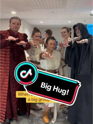 @AliBibby13 , @wishuponagilly  - Family hugs are always good! #emperorpalpatine #emperorpalpatinecosplay #fyp #foryourpage #starwars #starwarscosplay #ianmcdiarmid #rey #reycosplay 