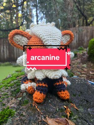 This cutie took about 10 hours. That doesn't include the additional 10 I spent messing up. 🤣Made from 100%wool sourced from local ma and pa shops. pattern by vincrafty.  #pokemon #crochet #arcanine #fiberart #artist #newyearsresolution #nintendo #yarn #wool #natural ##hippietok #nostalgia 