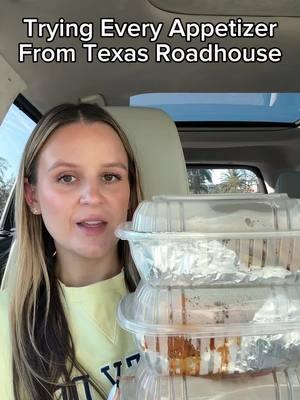 Texas RH is extremely overhyped 🤷🏻‍♀️ #texasroadhouse #appetizer #Foodie #foodtiktok #foodreview #tastetest #eatwithme #mukbang #fastfoodlife #fastfood 