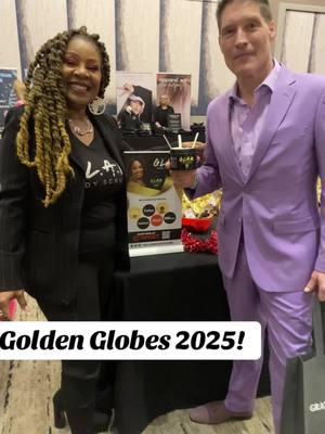 ✨ What an unforgettable moment! We had the incredible opportunity to meet Sean Kanan, aka “Deacon” from The Bold and the Beautiful, at the Golden Globe gifting event! 🏆💫 Not only is he as charming in person as he is on screen, but he loved hearing about my G.L.A.M. skincare products. It’s so exciting to see our brand connecting with such amazing people! Stay tuned for more highlights from this star-studded event – we’re just getting started! 💖 #GoldenGlobes #StarStruck #GLAMMoments #BoldAndBeautiful #SkincareStars #glambodyscrubs 