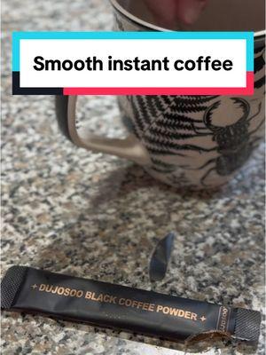 Start your day bold and smooth with Dujosoo Black Coffee Powder – smooth, aromatic, and crafted for coffee lovers, it’s an easy way to greet the morning with a little boost. ☕️ Shop now using this link and taste the difference! #Dujosoo #InstantCoffee #TikTokMadeMeBuyIt 