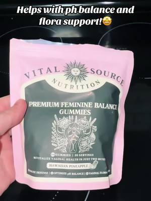 All the girls are raving about this right now!!! Keeps your girl down there healthy & strong! 💪🏻🤩 #femininegummies #femininebalance #femininebalancegummies #vitalsource #hawaiianpineapple #gummies #girlgummies #pineapple #femininehealth #feminineproducts #healthyliving #trending #viral #TikTokShop #ttshop #fyp #jesuslover #godisgood #microcontentcreatortiktok 