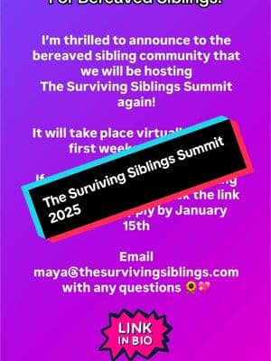 I look forward to seeing you there! #GriefJourney #GriefSupport #Grieving #HealingFromLoss #GriefAndLoss #Bereavement #LossOfALovedOne #LifeAfterLoss #GriefAwareness #GriefHealing #HealingThroughGrief #RememberingYou #GriefIsLove #CopingWithGrief #siblingloss #bereavedsibling #grievingsibling #bereaved 