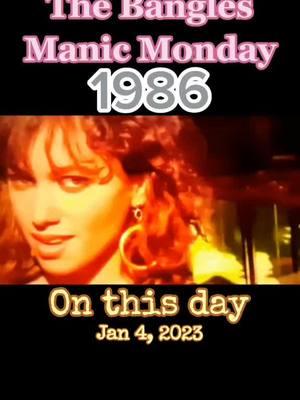 #onthisday #fyp #foryoupage #👍 #❤️‍ #hi #foryourpage #goodvibes #80s #1986 #80sthrowback #80smusic #jam #pov #vibes #Flashback #goviral #tiktokviral #thebangles #manicmonday 