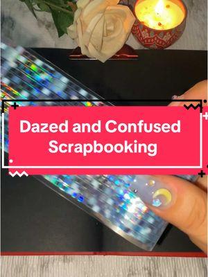 Let’s start the new year with some Dazed and confused. #dazedandconfused #daze #confused #newyear #scrapbooking #70s #80s #asmr #journaling #junkjournal #stickershop #stickers #supplies #journalspread #newideas #fyp 