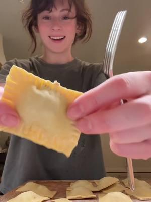 p3: ravioli ravioli this part is not a formioli. just the assembioli.  #food #Recipe #not #easy #kinda #time #eating #pasta #maker #ravioli #homemade #beef #onion #cheese #filling #assembly #kitchenaid #mixer #attachment #family #sister #ouch #part #3 #part3 #fyp #man #that #lowkey #hurt #my #feelings #lauren #but #okay 