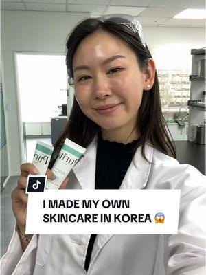 I dropped out of AP chem just to be making skincare out of a lab 15 years later 🙃 TY @PURITO SEOUL for trusting me not to make a whole mess & for my own personal glow cream ✨ #kbeauty  #koreanskincare #koreanskincareproducts #koreavlog #koreatravel  