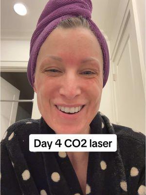 Day 4 CO2 laser. 🍅😱 #co2 #co2laser #co2skinresurfacing #skinlaser #laserskincare #melasma #melasmatreatment #acnescars #fractionallaser #hyperpigmentation #over40 #acnescartreatment #perimenopause 