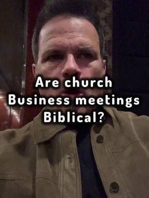 Questioning the Need for Business Meetings in the Church #church #churchtiktok #churchtok #churchbusiness #biblical #baptist 