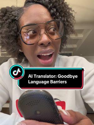 Say goodbye to language barriers and hello to smooth conversations! This AI translator works in real-time for any language you need. Tap the cart to grab yours and start exploring. #AItranslator #travelessentials #goodbyelanguagebarrier #tiktokmademebuyit #translate #travelseason2025 #translator   #creatorsearchinsights 