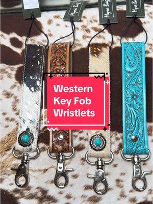 ✨Keep your keys stylishly secure with our Myra western key fobs! ✨ These practical and cute accessories are perfect for cowgirls on the go. #westernaccessories #westernstyle #westernfashion #myra #keyfob #wristlet 