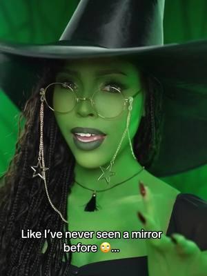 Tbh Elphaba’s experience is the same way i feel every time i get a “why is she black” comment on a post #elphaba #wicked #galinda #glinda #glindaandelphaba #cosplay #elphabacosplay 