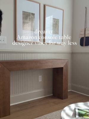 this Amazon console table is everything!!! #consoletable #entryway #tablestyling #homedecorfinds #amazonhome  Console table styling 