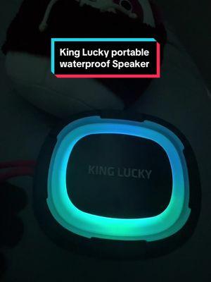 Best waterprood portable ive seen so far 😗 I liked washing it 🙂‍↕️ #portablespeakers #waterproofspeaker #kinglucky #speaker #watertest #willitwork 