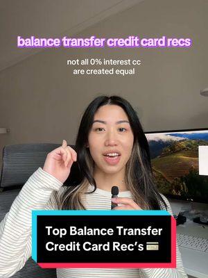 Replying to @Elisa Comment ‘BALANCE’ if you’re impatient like me and just wanna know the answers to things 😜 Now there are a ton of balance transfer credit cards out there, but what’s the best one for you? It’s important to consider other components of each card like: ➡️ How long is there 0% on the balance transfer? Do you also get 0% on new purchases? ➡️ Does the card offer a reward program that will make it useful after you’ve paid your debt off? ➡️ Will the card have an annual fee that you’ll need to start budgeting for? ⚠️Not endorsing irresponsible spending⚠️ Balance transfer credit cards can be a great way to save yourself THOUSANDS of dollars on interest BUT ask yourself - Will you be able to spend within your means and not get into MORE debt now that you have more credit available? 🤔 If the answer is yes, then comment ‘BALANCE’ and I’ll send you my top rec’s for transfer balance credit cards! #joinkudos #travelcreditcards #creditcardpoints #creditcardsforbeginners #creditcards #pointsandmiles #tipsandtricks #creditcardpoints #amex #chase #capitalone #discover #balancetransfer #creditcarddebt 