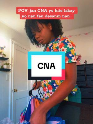 Tout jan nou wè pantalon an se drip kap pase .an pasan kilèw  pral pran klas lan pou tout bon?sonje wig nan tet mwen an disponib nan tiktok shop mw an#mwensoncna #cna #nurseaide #cnalife #cnajob #caregiver #nursinghome