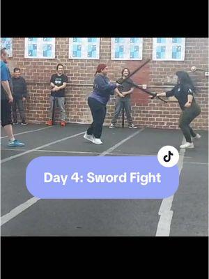 Day 4: Sword fighting like a pirate  What should I try doing next?? #fyp #foryou #365daychallenge #historicalfencing #sword #fencing #rapier #hema #womenwithswords 